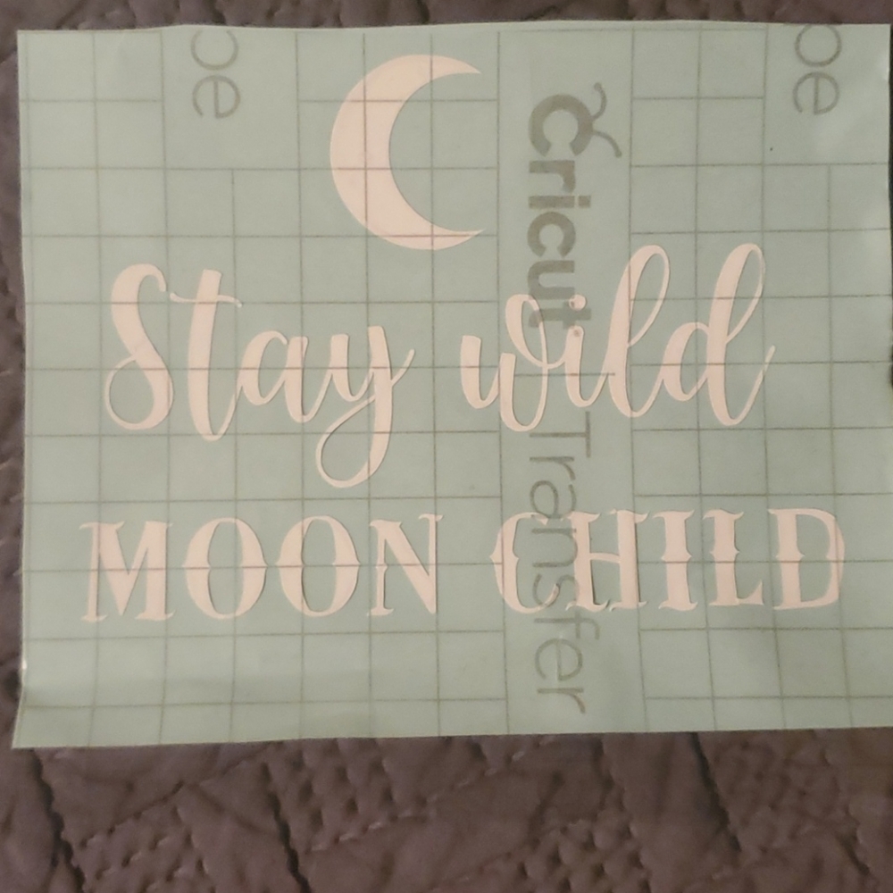 Stay Wild Moon Child Vinyl Decal